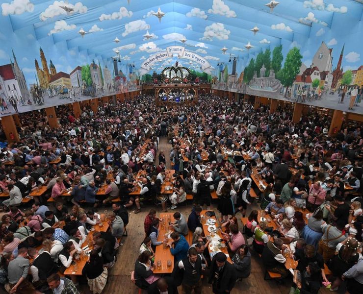 што адбываецца на oktoberfest, піўныя фестывалі еўропы