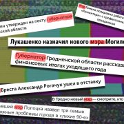 беларускія чыноўнікі, губернатары і мэры ў беларусі