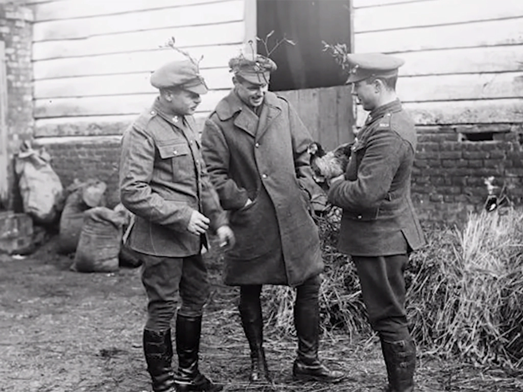 каляднае перамір'е 1914, першая сусветная вайна