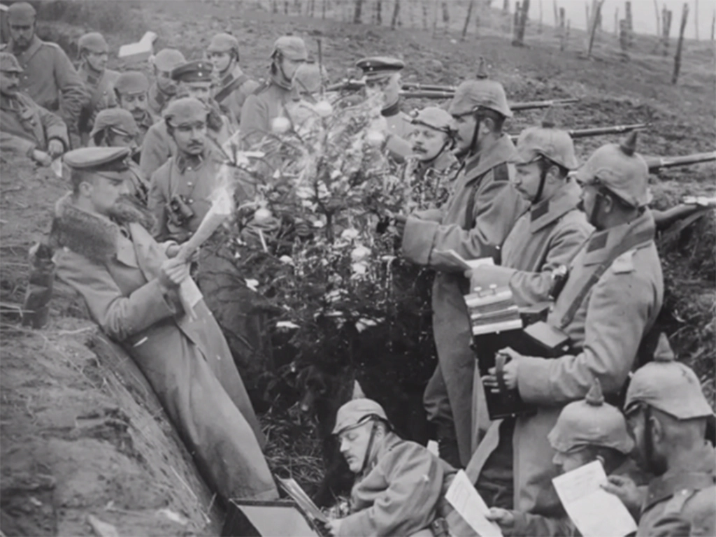 каляднае перамір'е 1914, першая сусветная вайна