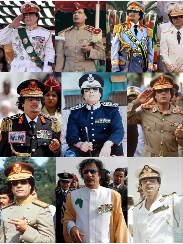 мода кадафі, стыль кадафі