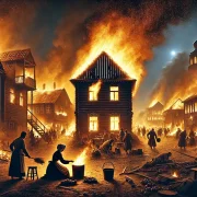 Амаль 300 гадоў таму пажар ледзь не знішчыў Гомель