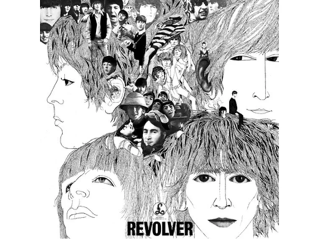Вокладка альбома Revolver, The Beatles, бітлз, бітлы