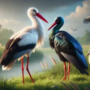 Белы і чорны буслы: чаму гэтыя птушкі так шмат значылі для беларусаў