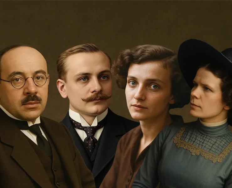 беларускія пісьменнікі, цішка гартны, янка купала, алаіза пашкевіч, цётка, зміцер жылуновіч