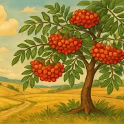 рабіна, беларускія ягады, беларускія дрэва, беларуская садавіна, як гавораць беларусы