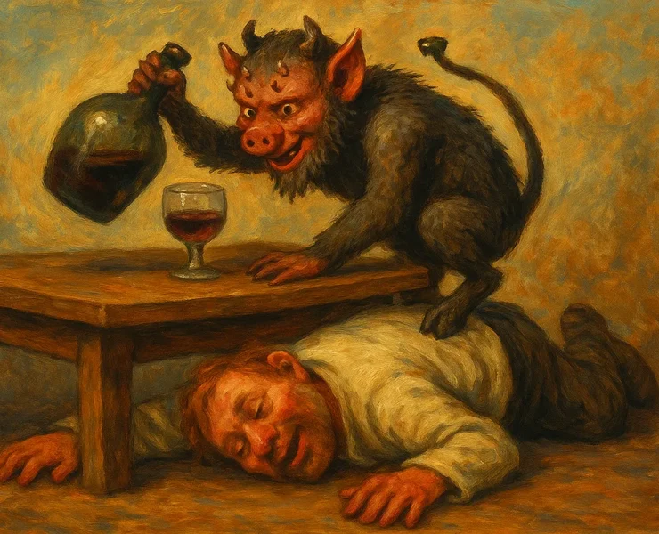 беларускія нячысцікі, апівень нячысцік, беларуская міфалогія