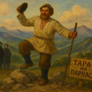 тарас на парнасе, кароткі змест тарас на парнасе, канстанцін вераніцын