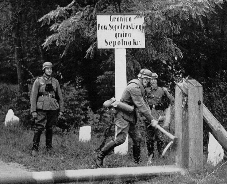 другая сусветная вайна, чаму пачалася другая сусветная, немцы захопліваюць польшчу