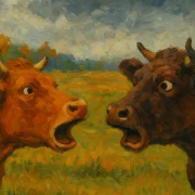 Авечка, жаба, карова, конь, кот. Што гавораць беларускія жывёлы?