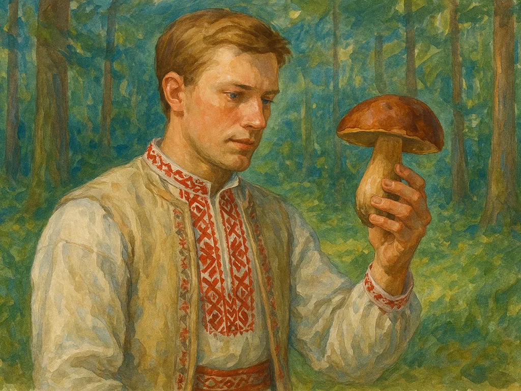 беларускія грыбы, беларуская мова словы, баравік, абабак, мухамор