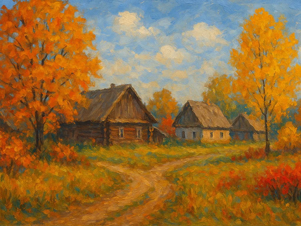 беларуская восень, восень у беларусі, беларусы і восень, прыказкі пра восень