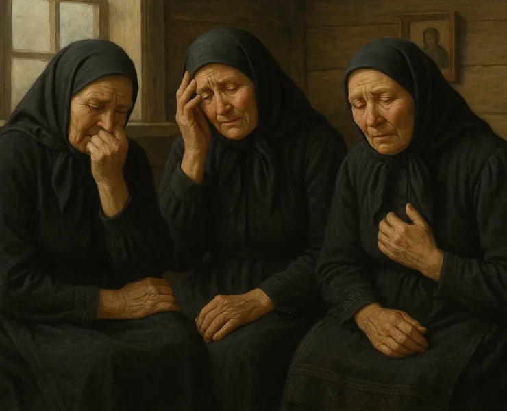 галашэнні, беларуская міфалогія, плакальшчыцы