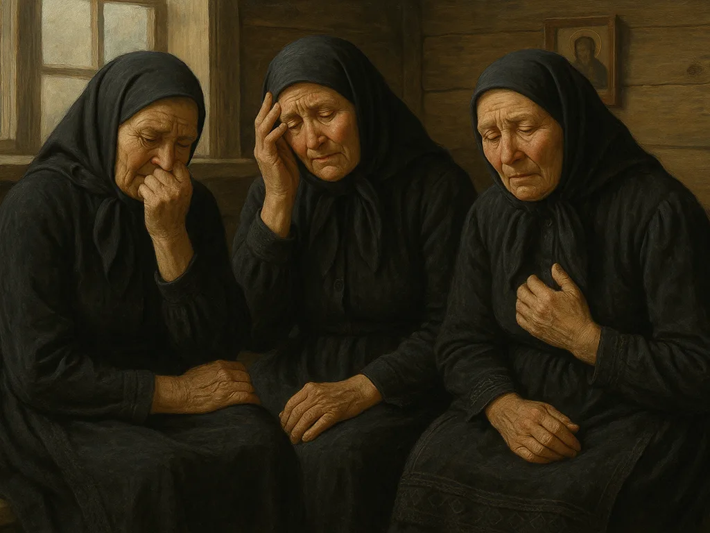 галашэнні, беларуская міфалогія, плакальшчыцы