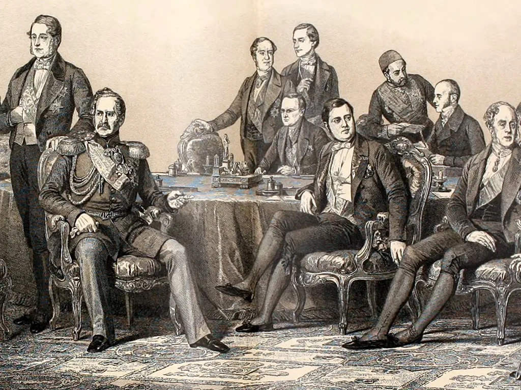 крымская вайна, руска-турэцкая вайна, парыжскі мір 1856