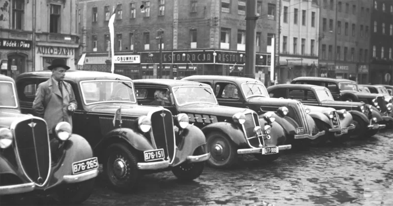 Пяць папулярных аўтамабіляў, на якіх ездзілі ў Польшчы сто гадоў таму