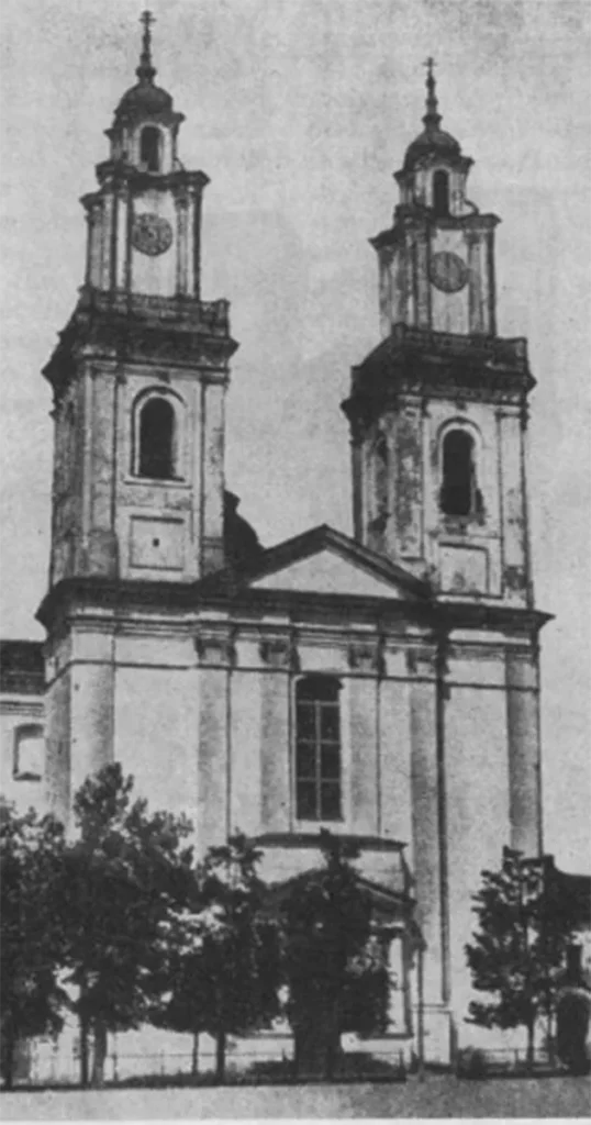 Касцёл святога Стэфана, фасад касцёла