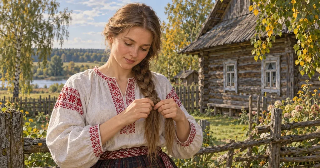 Касу заплесці або ў пук пайсці: як народная гаворка апісвала жаночае жыццё